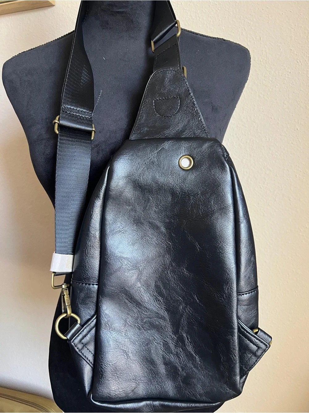 Anthropologie Style Western Blake Leather Hobo Sling Bag